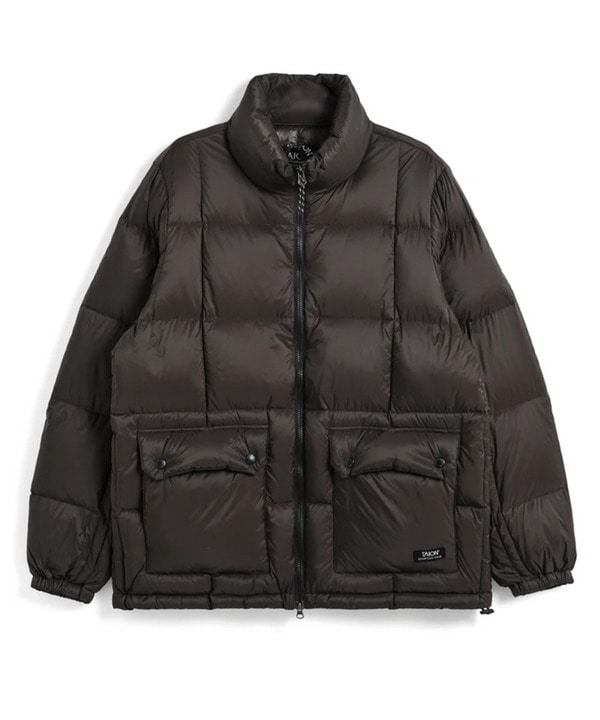 【TAION】マウンテン パッカブル ボリュームダウンジャケット 詳細画像 ダークブラウン 1