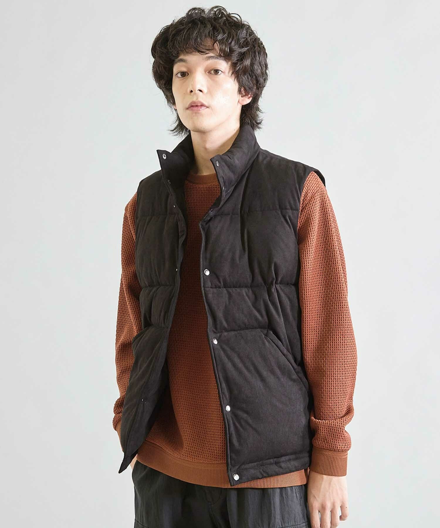 フェイクスウェード 中綿ベスト｜メンズファッション通販 MEN'S BIGI