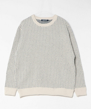 モール×ACグラデーションニット