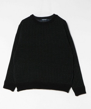 モール×ACグラデーションニット