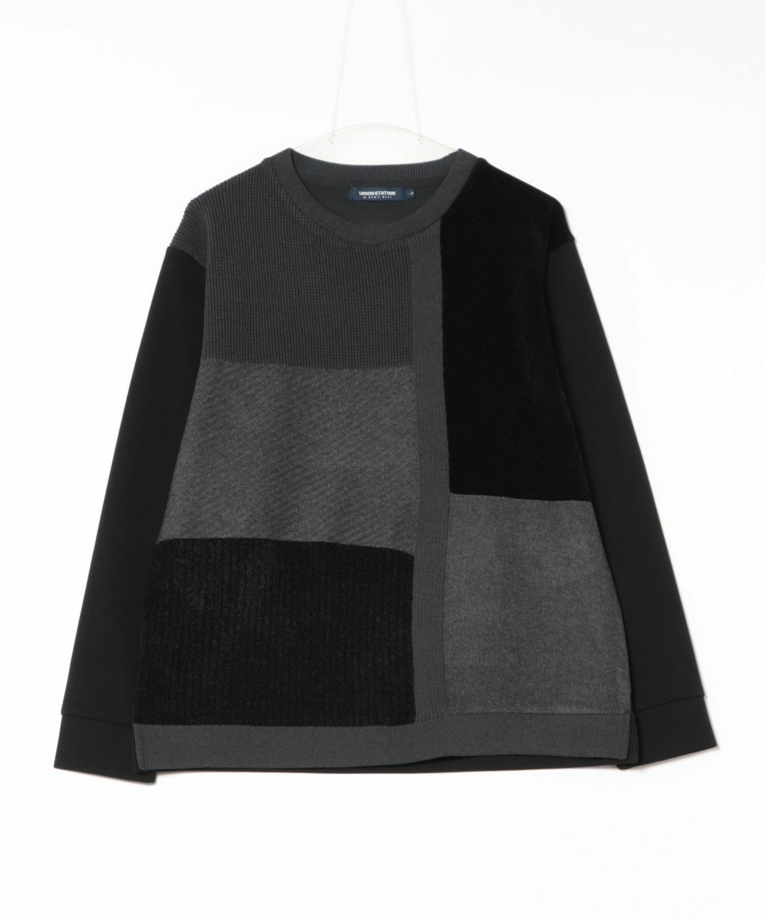 L.G.B. ニット ダンボール素材×フロント異素材クレイジーニット｜メンズ