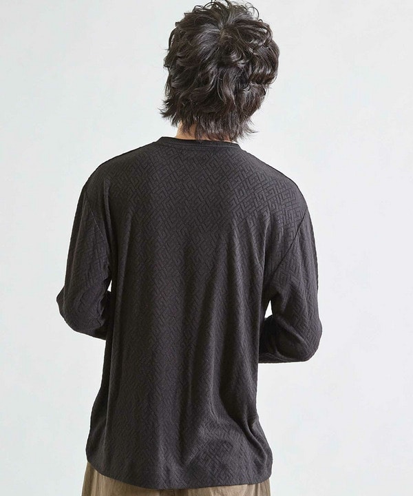 カットコール＋エンボス裏起毛カットソー 詳細画像 8