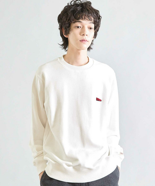 【Good wear×BARRY McGEE×UNION STATION】ピグメント加工 別注クルーネックスウェット 詳細画像 1