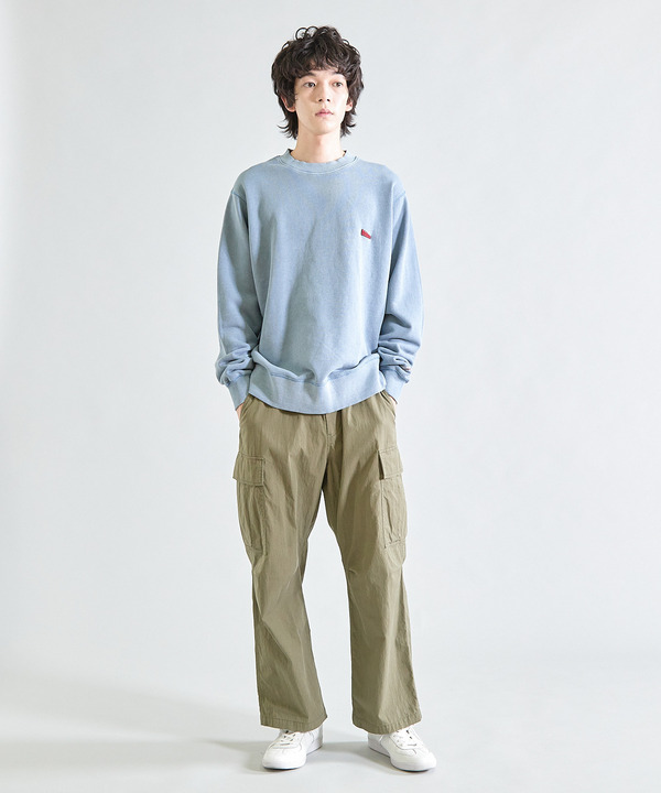 【Good wear×BARRY McGEE×UNION STATION】ピグメント加工 別注クルーネックスウェット 詳細画像 10