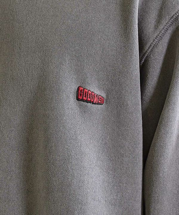【Good wear×BARRY McGEE×UNION STATION】ピグメント加工 別注クルーネックスウェット 詳細画像 15