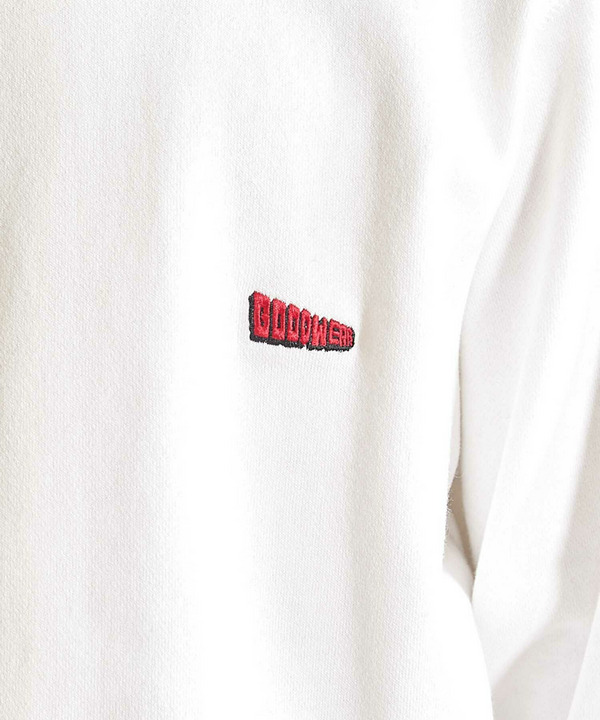 【Good wear×BARRY McGEE×UNION STATION】ピグメント加工 別注クルーネックスウェット 詳細画像 4