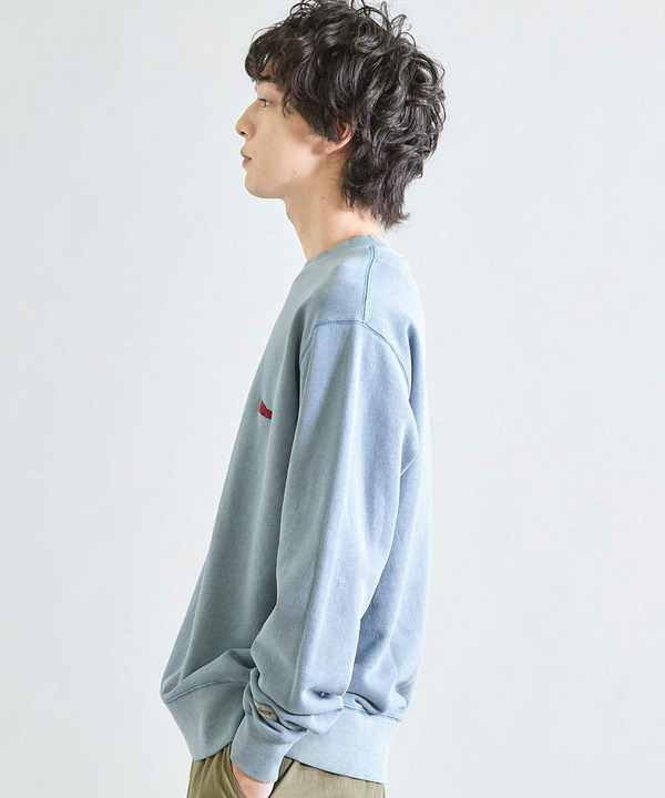 【Good wear×BARRY McGEE×UNION STATION】ピグメント加工 別注クルーネックスウェット 詳細画像 7