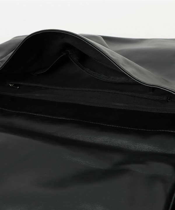 PUレザービッグショルダーバッグ 詳細画像 18