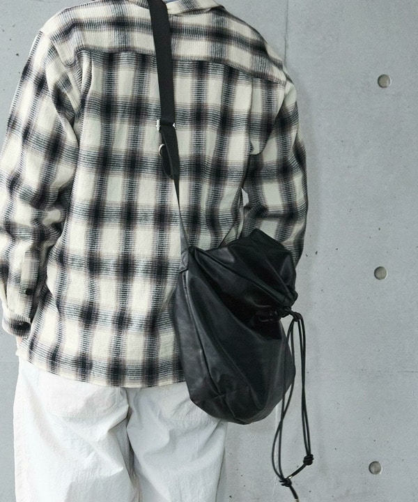 ドローストリングショルダーバッグ 詳細画像 11