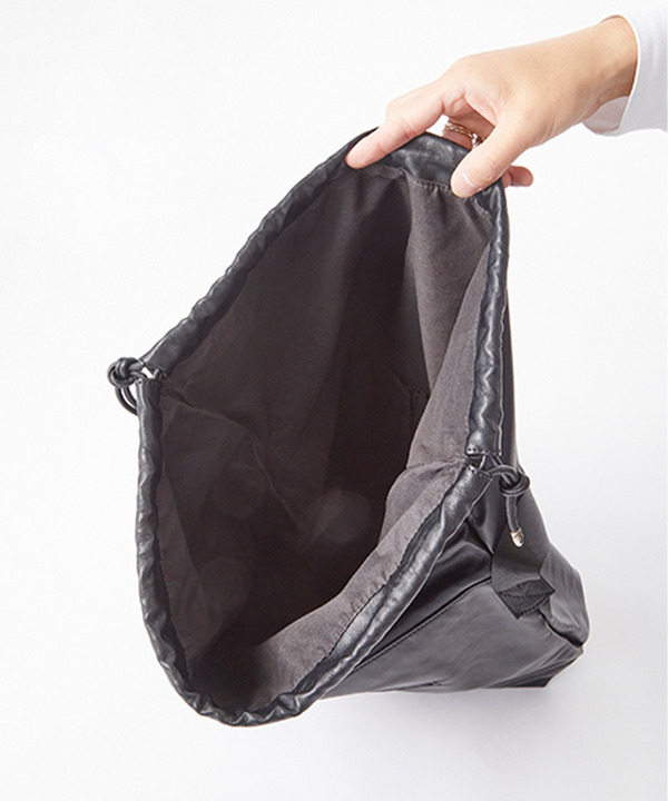 ＜WEB限定＞【REGiSTA】ドローストリングショルダーバッグ 詳細画像 4