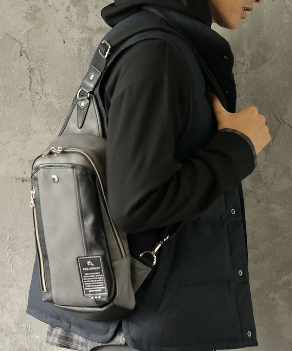 PRO-SPERITY別注ボディバッグ 詳細画像 グレー系 1