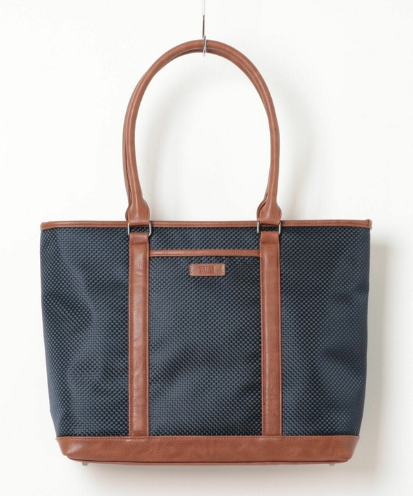 イチマツ柄トートバッグ 詳細画像 ネイビー 1