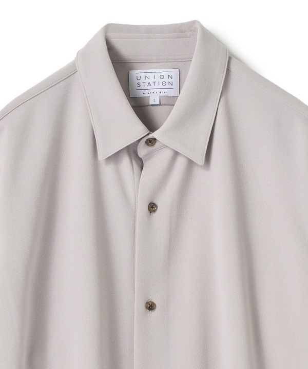 【イージーケア】リラックスフィット ジャージーシャツ 詳細画像 16