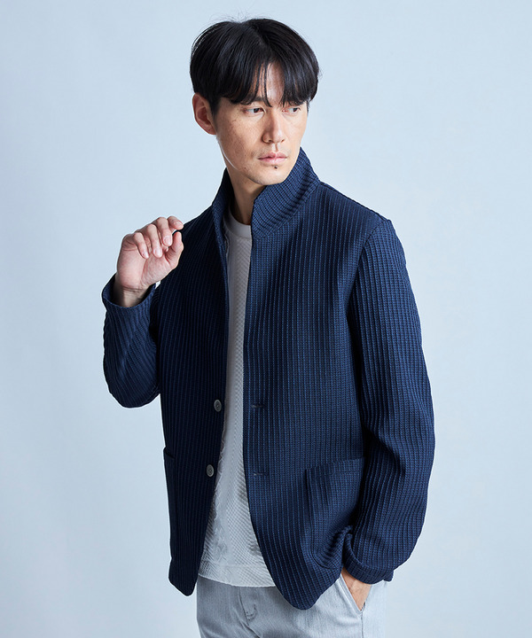 ニットJQDスタンドカラーJKT 詳細画像 5