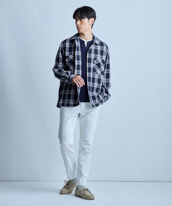 チェックボードシャツブルゾン 詳細画像 8