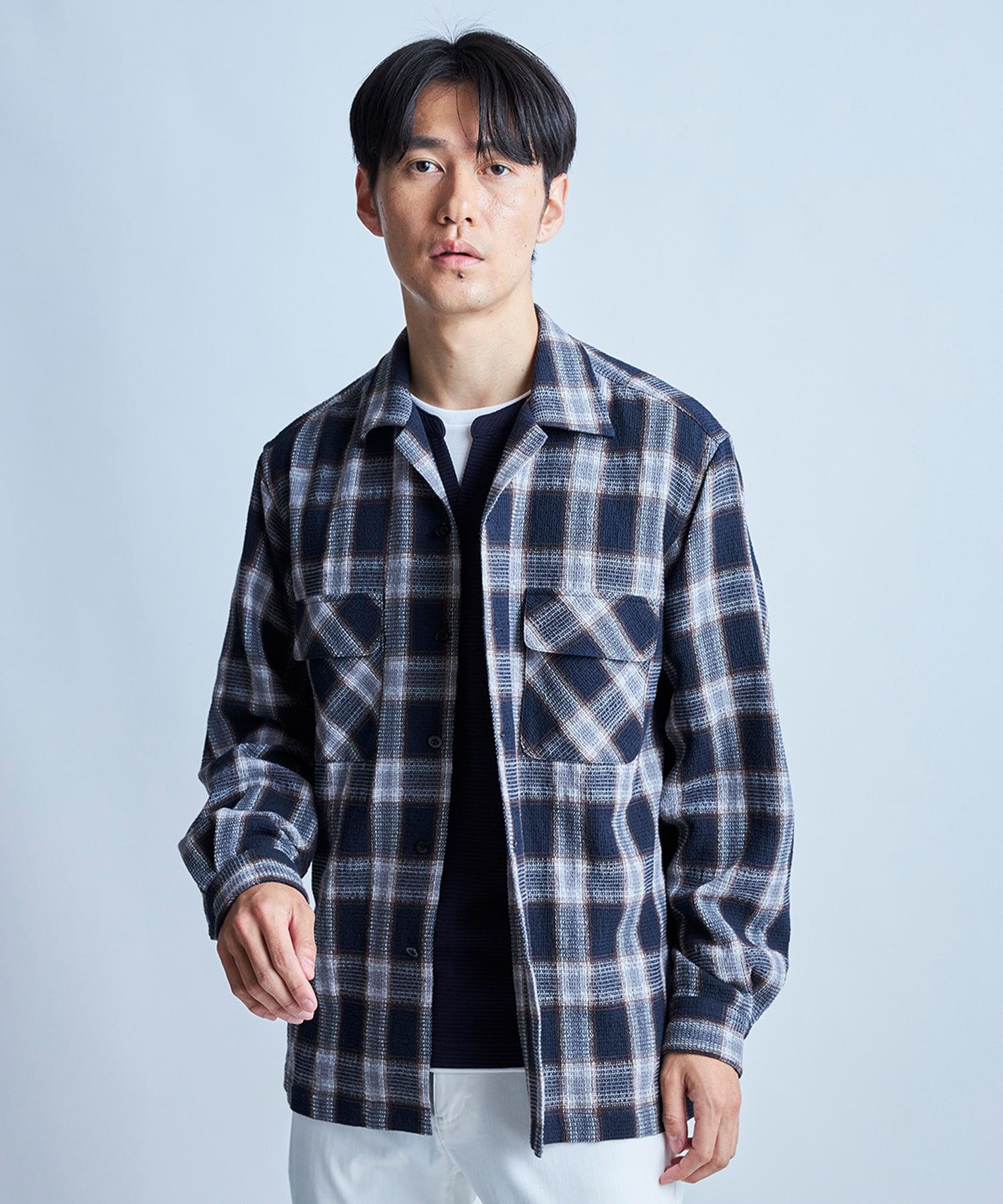 チェックボードシャツブルゾン｜メンズファッション通販 MEN'S BIGI
