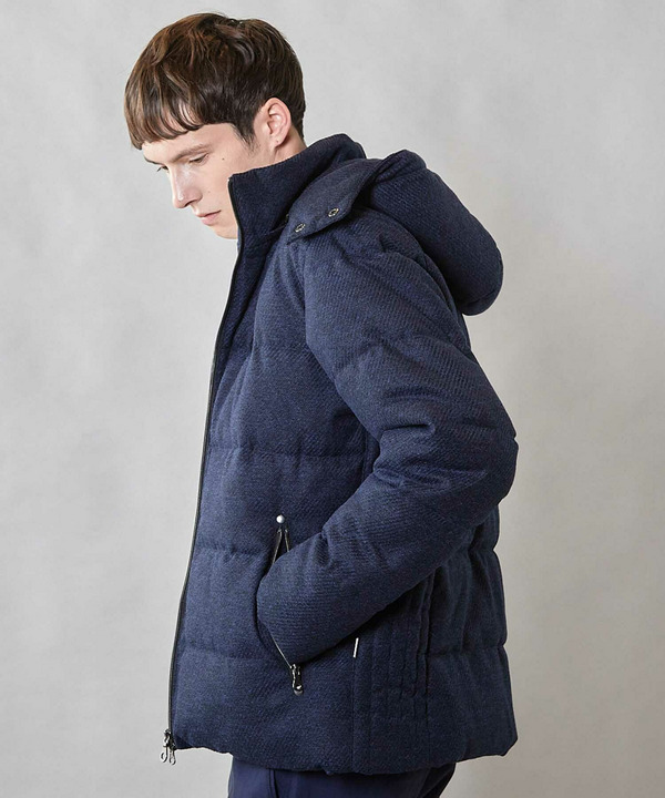 【THERMOLITE / サーモライト】カルゼウールライク中綿ブルゾン 詳細画像 17