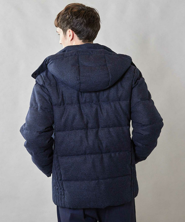 【THERMOLITE / サーモライト】カルゼウールライク中綿ブルゾン 詳細画像 18