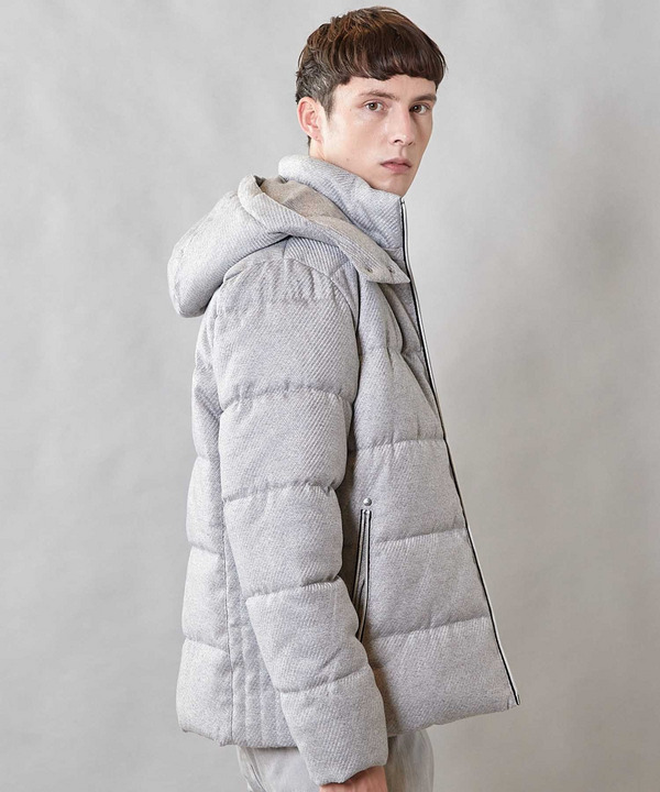 【THERMOLITE / サーモライト】カルゼウールライク中綿ブルゾン 詳細画像 2