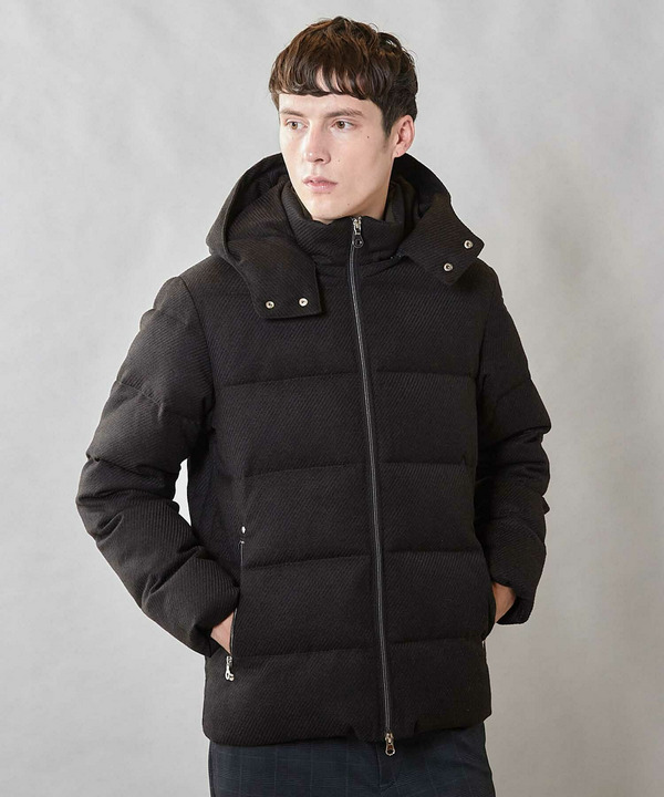 【THERMOLITE / サーモライト】カルゼウールライク中綿ブルゾン 詳細画像 23