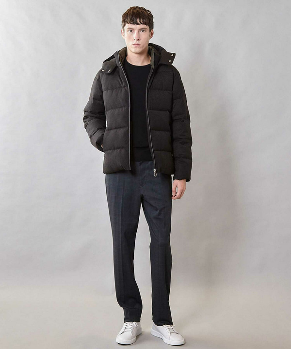 【THERMOLITE / サーモライト】カルゼウールライク中綿ブルゾン 詳細画像 28