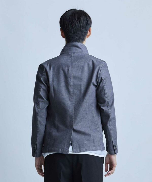 スーパーストレッチT/Cツイルスタンドカラーブルゾン 詳細画像 10