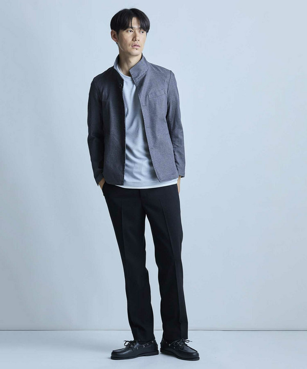 スーパーストレッチT/Cツイルスタンドカラーブルゾン 詳細画像 12