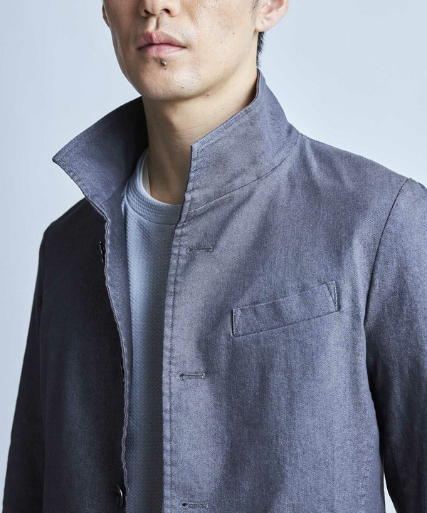 スーパーストレッチツイルスタンドカラーブルゾン 詳細画像 13