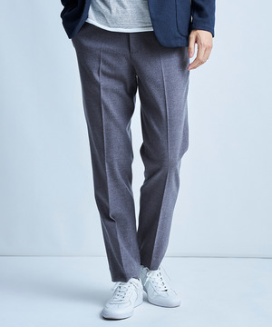 T/Rミルドサージスリムイージーパンツ