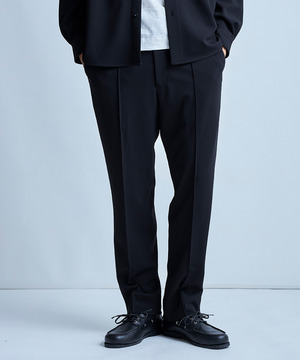 【イージーケア】センタークリースピンタック ジャージパンツ