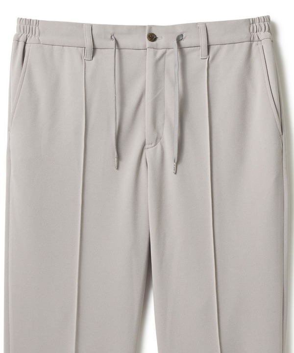 【イージーケア/セットアップ対応】センタークリースピンタック ジャージパンツ 詳細画像 11