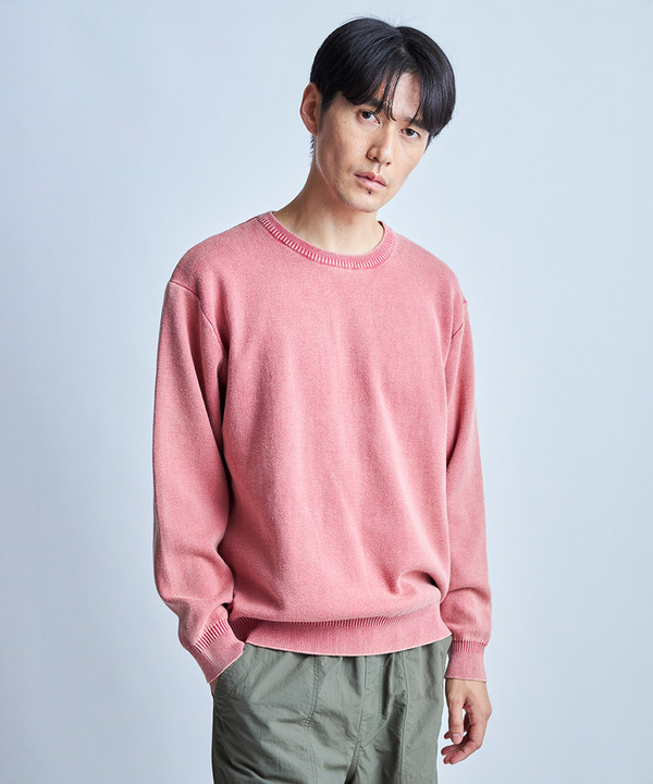 表フェード加工ニット 詳細画像 1