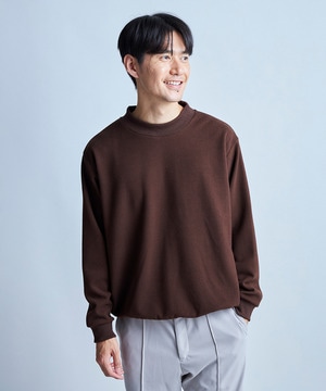 起毛ポンチスエット