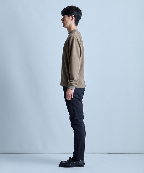 モックネック起毛ポンチスウェット 詳細画像 12