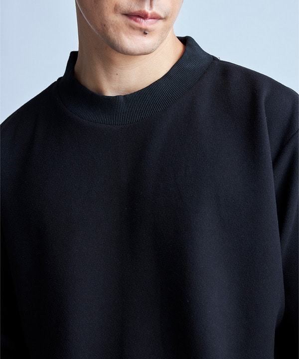 美品★エイジシュート★モックネック★スウェット★裏起毛★ブラック★L モックネック 裏起毛 メンズ[品番：JG000014397]｜JIGGYS SHOP（ジギー