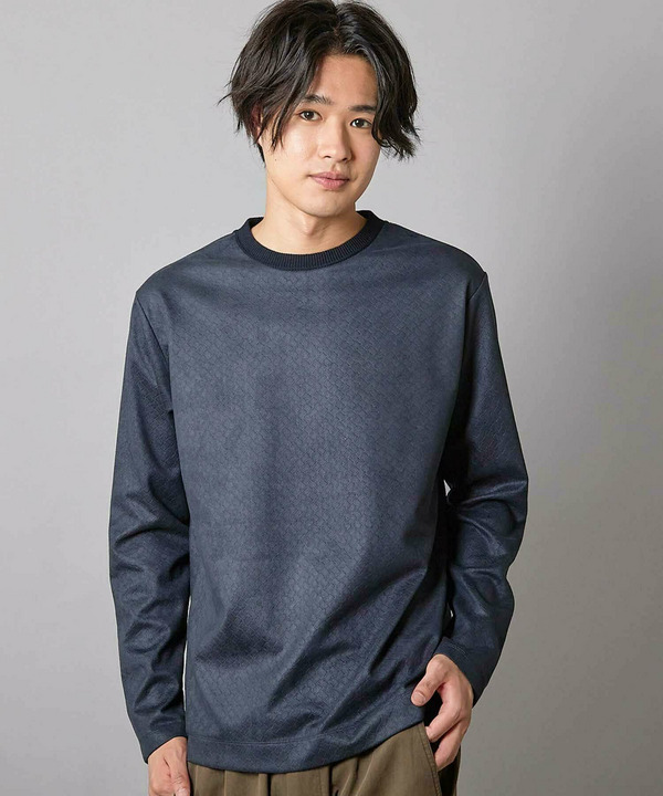 エンボスリンクスフェイクスウェードロンT 詳細画像 3