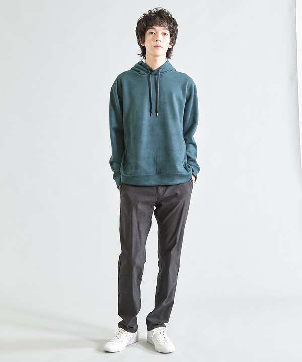 フェイクスエードポンチプルパーカ 詳細画像 11