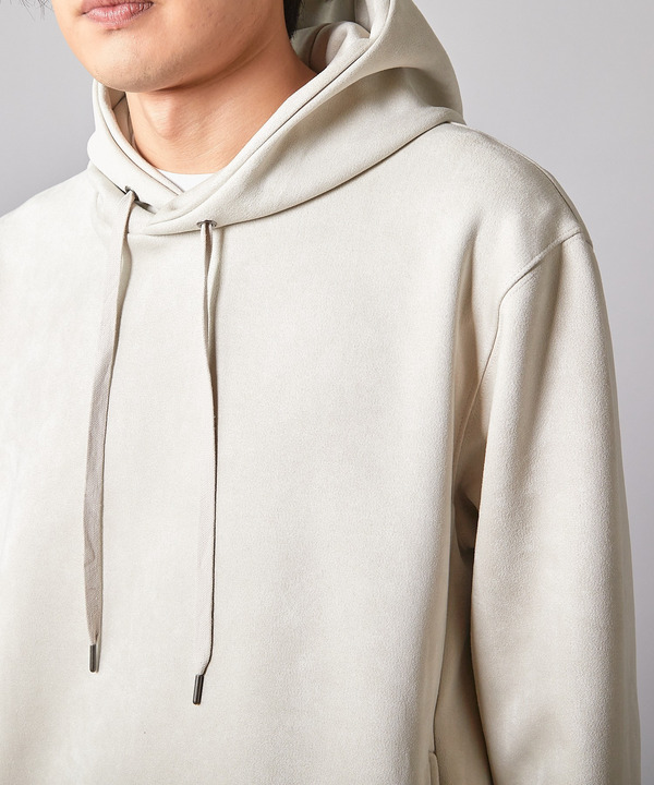 フェイクスエードポンチプルパーカ 詳細画像 5