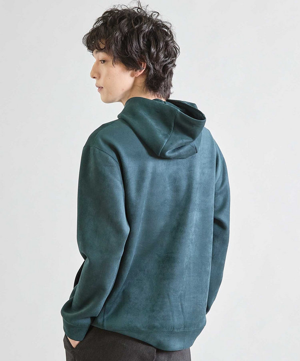 フェイクスエードポンチプルパーカ 詳細画像 9