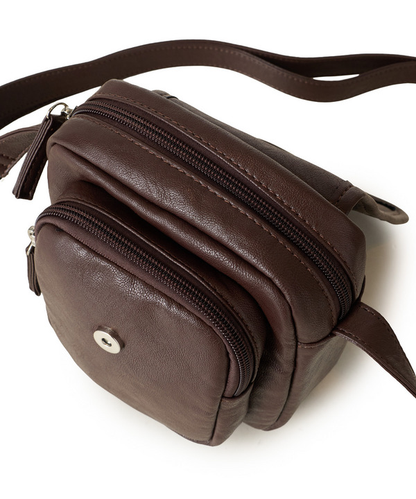 レザーライクミニショルダーバッグ 詳細画像 18