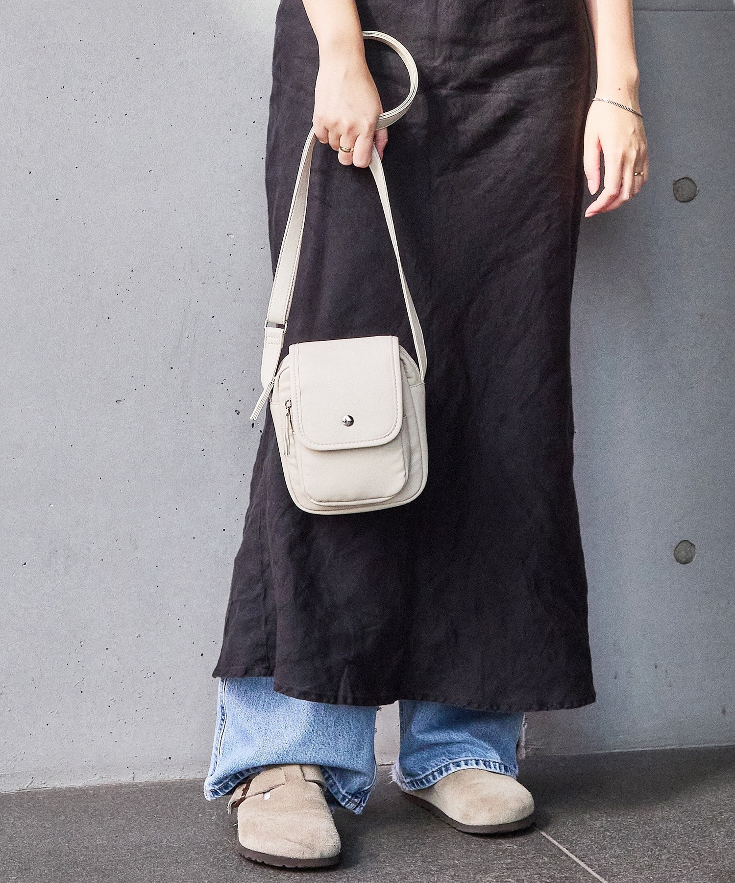 レザーライクミニショルダーバッグ｜メンズファッション通販 MEN'S