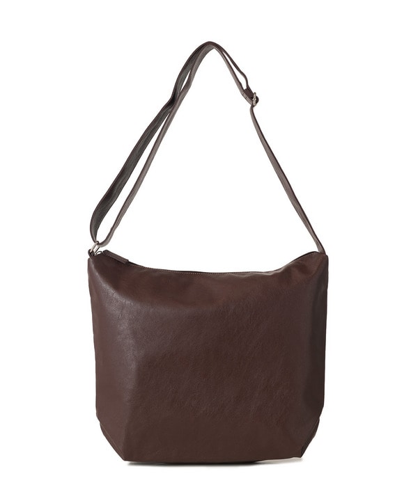 スマートフェイクレザーショルダー 詳細画像 ダークブラウン 1