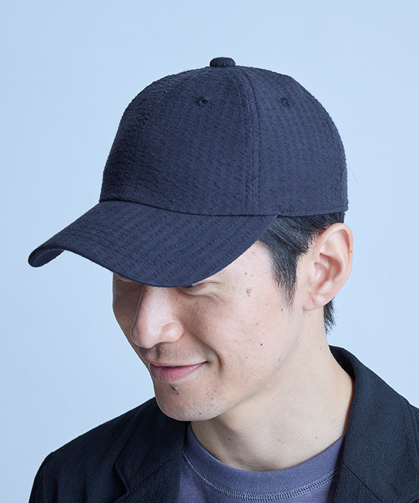 シアサッカー6パネルキャップ 詳細画像 4