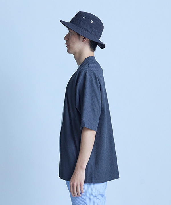 シアサッカーバケットハット 詳細画像 7