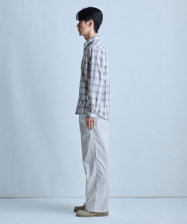 オンブレーチェックシャツ 詳細画像 2