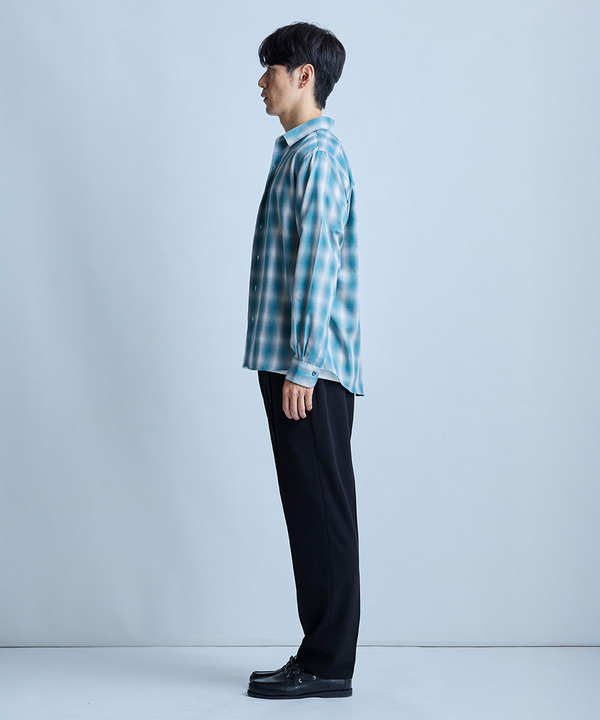 オンブレーチェックシャツ 詳細画像 8
