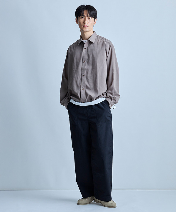 トロピカルドロストシャツ＜ハンドウォッシャブル＞ 詳細画像 3