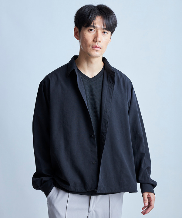 トロピカルドロストシャツ＜ハンドウォッシャブル＞ 詳細画像 6