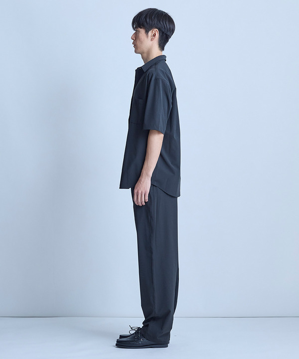 ドットメッシュレギュラーカラーシャツ〈ストレッチ・マシンウォッシャブル・軽量・接触冷感・通気性〉 詳細画像 15