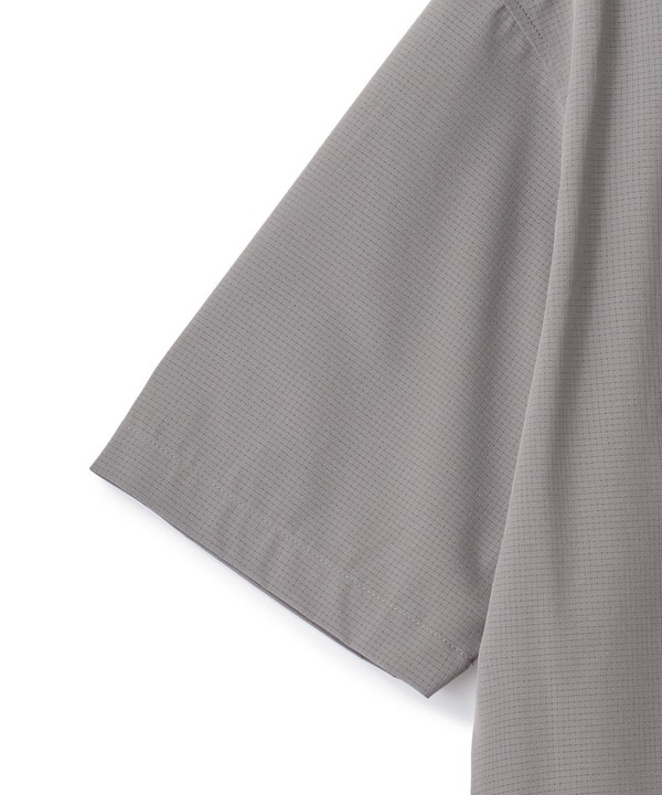 ドットメッシュレギュラーカラーシャツ〈ストレッチ・マシンウォッシャブル・軽量・接触冷感・通気性〉 詳細画像 23